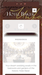 Mobile Screenshot of hotelbaker.com